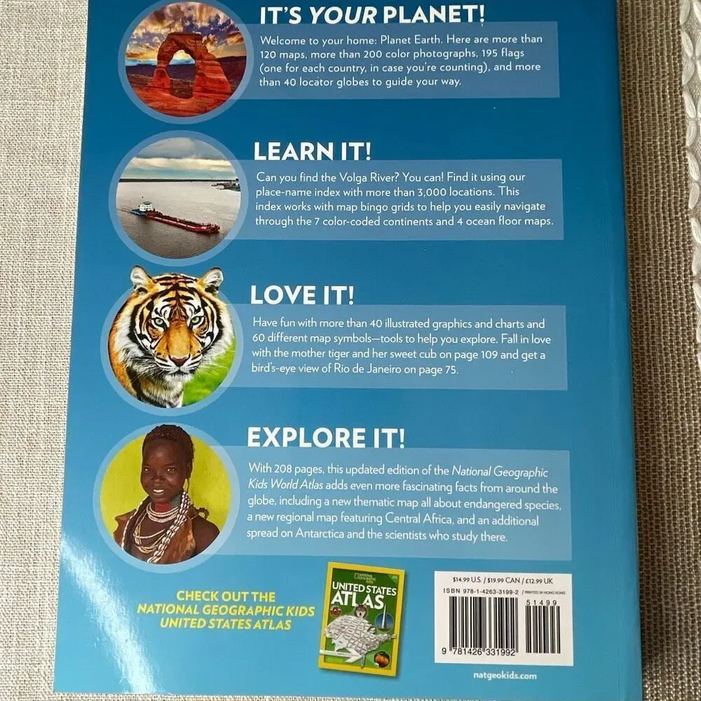 National Geographic Kids World Atlas 5th edition